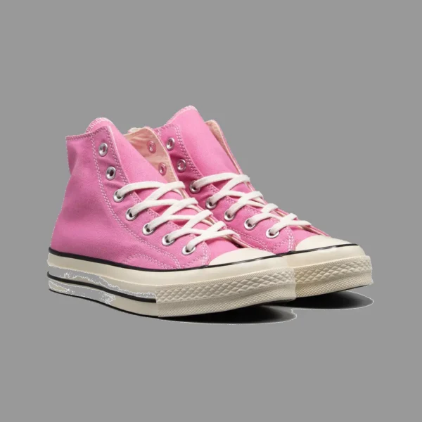 کانورس 1970 صورتی ساقدار | Converse 1970s Magic Flamingo Hightop - Image 4