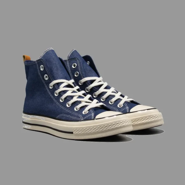 کانورس 1970 جین ساق دار | Converse 1970s Denim Hightop - Image 4