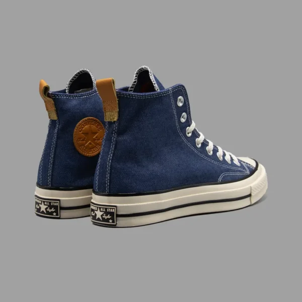 کانورس 1970 جین ساق دار | Converse 1970s Denim Hightop - Image 3