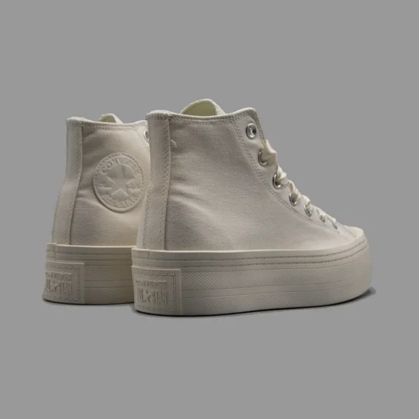 کانورس مدرن لیفت پلتفرم سفید | Converse Modern Lift Platform White - Image 3
