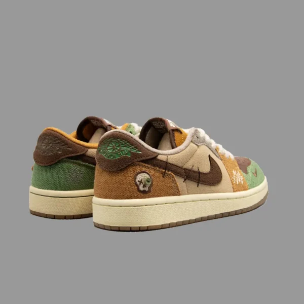 نایکی جردن 1 ساق کوتاه وودو | Nike Jordan 1 Retro Low OG Voodoo - Image 3