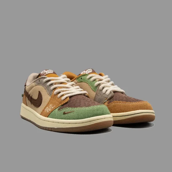 نایکی جردن 1 ساق کوتاه وودو | Nike Jordan 1 Retro Low OG Voodoo - Image 4