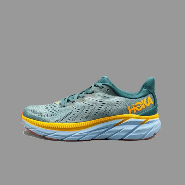 هوکا کلیفتون 8 آبی گوبلین/چشمه کوهستان | Hoka Clifton 8 Goblin Lunar Rock/Nimbus Cloud