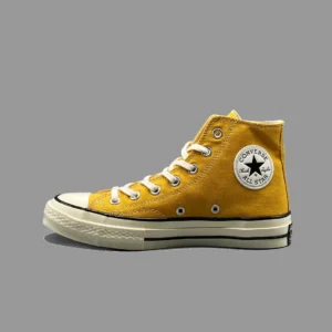 تخفیفات شگفت انگیز 12 کانورس آل استار 1970s زرد خردلی ساقدار | Converse All Star Chuck Taylor 1970s Yellow Hightop