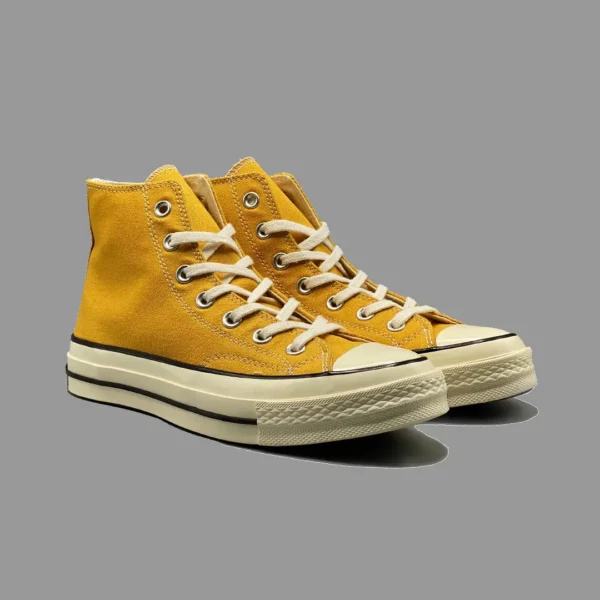 کانورس 1970s زرد خردلی ساقدار |  Converse 1970s Yellow Hightop - Image 3