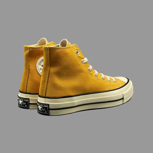 کانورس 1970s زرد خردلی ساقدار |  Converse 1970s Yellow Hightop - Image 2