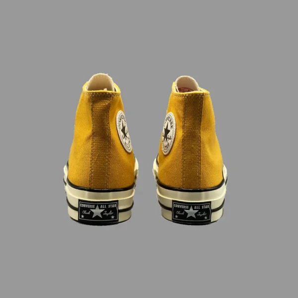 کانورس 1970s زرد خردلی ساقدار |  Converse 1970s Yellow Hightop - Image 4