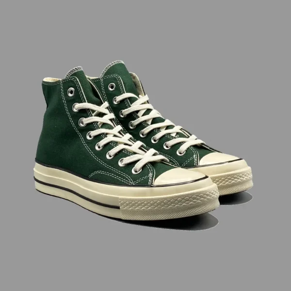 کانورس 1970s سبز تیره ساقدار | Converse 1970s Dark Green Hightop - Image 4