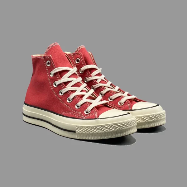 کانورس 1970 هلویی ساقدار | Coverse 1970s Amberred Hightop - Image 3