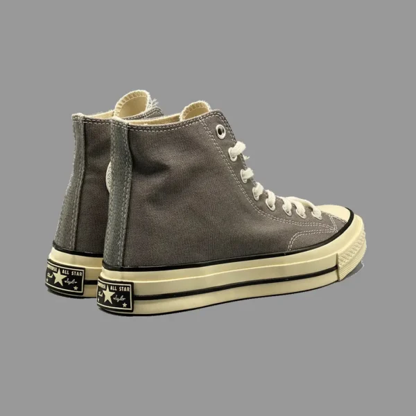 کانورس 1970 طوسی ساقدار | Converse 1970s Gray Hightop - Image 3