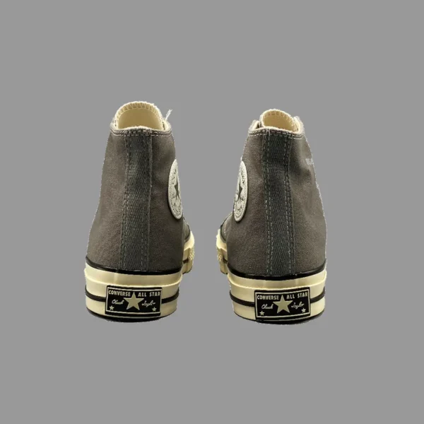 کانورس 1970 طوسی ساقدار | Converse 1970s Gray Hightop - Image 2