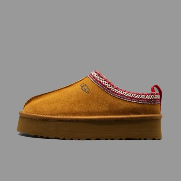 اسلیپر آگ پلتفرم فندقی | Ugg Slipper Platform Chestnut
