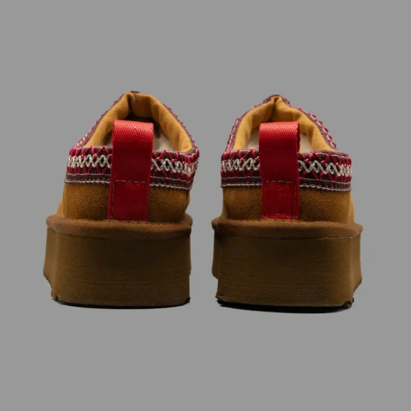 اسلیپر آگ پلتفرم فندقی | Ugg Slipper Platform Chestnut - Image 4