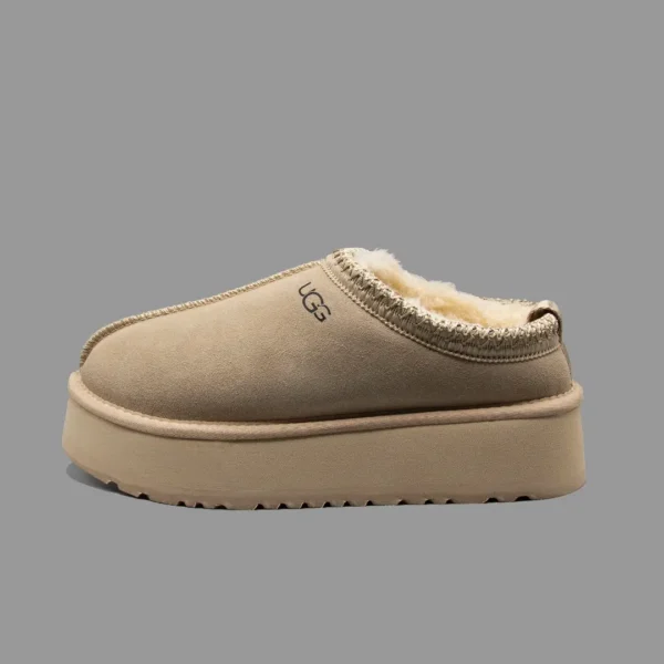 اسلیپر آگ تاز پلتفرم خاکی | Ugg Slipper Platform Tazz Sand
