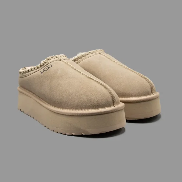 اسلیپر آگ تاز پلتفرم خاکی | Ugg Slipper Platform Tazz Sand - Image 2
