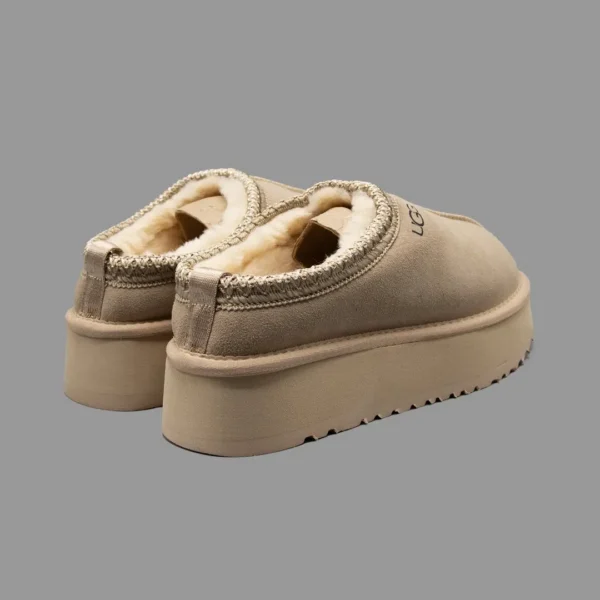 اسلیپر آگ تاز پلتفرم خاکی | Ugg Slipper Platform Tazz Sand - Image 3