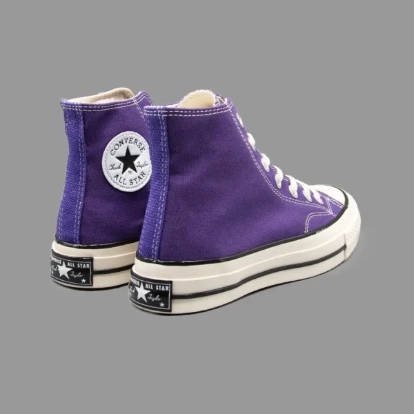 کانورس 1970s بنفش ساقدار | Converse 1970s Purple Hightop - Image 3