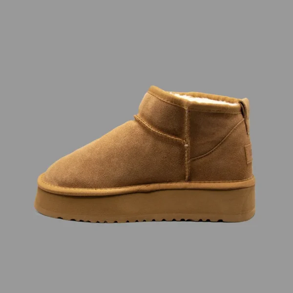 آگ کلاسیک اولترا پلتفرم فندقی | Ugg Classic Ultra Platform Chestnut