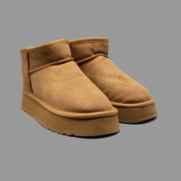 آگ کلاسیک اولترا پلتفرم فندقی | Ugg Classic Ultra Platform Chestnut - Image 2