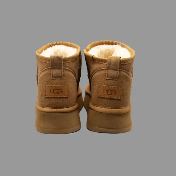 آگ کلاسیک اولترا پلتفرم فندقی | Ugg Classic Ultra Platform Chestnut - Image 4