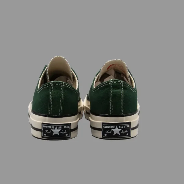 کانورس 1970s سبز تیره ساق کوتاه | Converse Chuck 70s dark Green Lowtop - Image 4