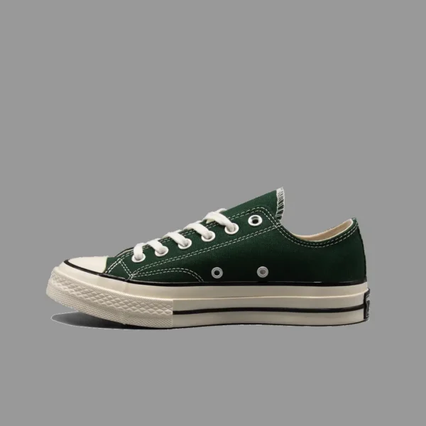 کانورس 1970s سبز تیره ساق کوتاه | Converse Chuck 70s dark Green Lowtop