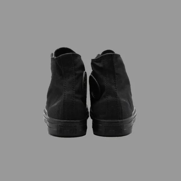 کانورس کلاسیک تمام مشکی ساق بلند | Converse Classic All Black Hightop - Image 4