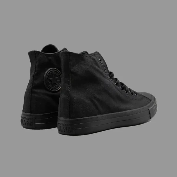 کانورس کلاسیک تمام مشکی ساق بلند | Converse Classic All Black Hightop - Image 3