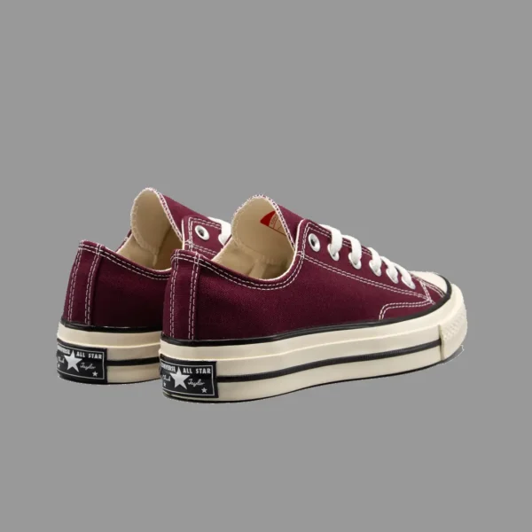 کانورس 1970 زرشکی ساق کوتاه | Converse 1970s Wine Red Lowtop - Image 3