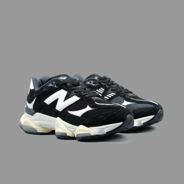نیوبالانس 9060 مشکی سفید | New Balance 9060 Black White - Image 2