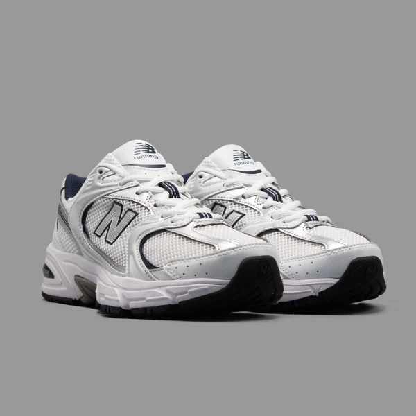 نیوبالانس 530 سفید سرمه ای |New Balance 530 White With Natural Indigo - Image 2