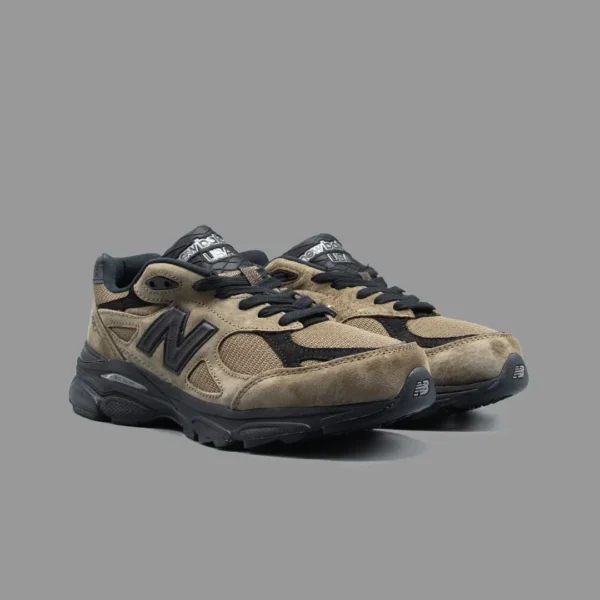نیوبالانس990 قهوه ای مشکی | New Balance 990 MiUSA JJJJound Brown Black - Image 2