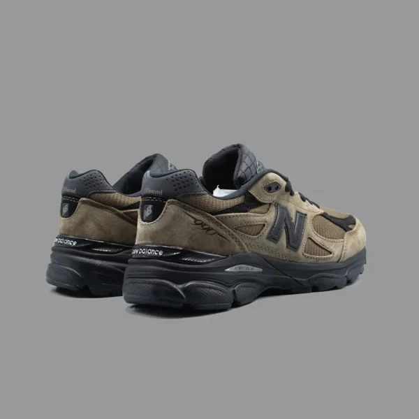 نیوبالانس990 قهوه ای مشکی | New Balance 990 MiUSA JJJJound Brown Black - Image 3