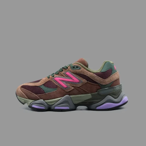 نیوبالانس 9060 ریچ اوک شرابی | New Balance 9060 Rich Oak/Burgundy
