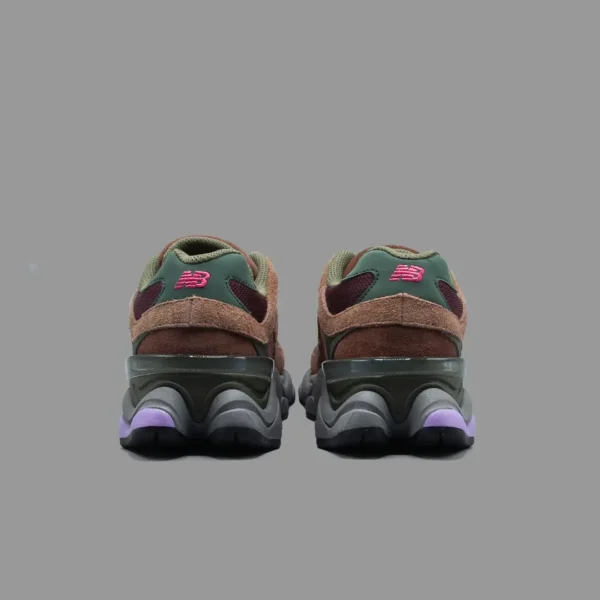 نیوبالانس 9060 ریچ اوک شرابی | New Balance 9060 Rich Oak/Burgundy - Image 4