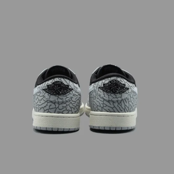 نایکی جردن 1 ساق کوتاه بلک سمنت | Nike Jordan 1 Low Black Cement - Image 4