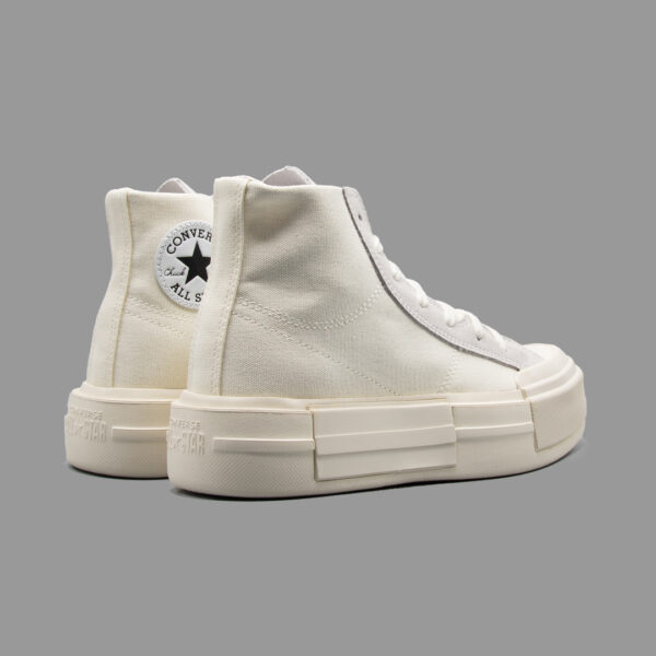 کانورس کروز شیری ساقدار | Converse Cruise Beige White Hightop - Image 3