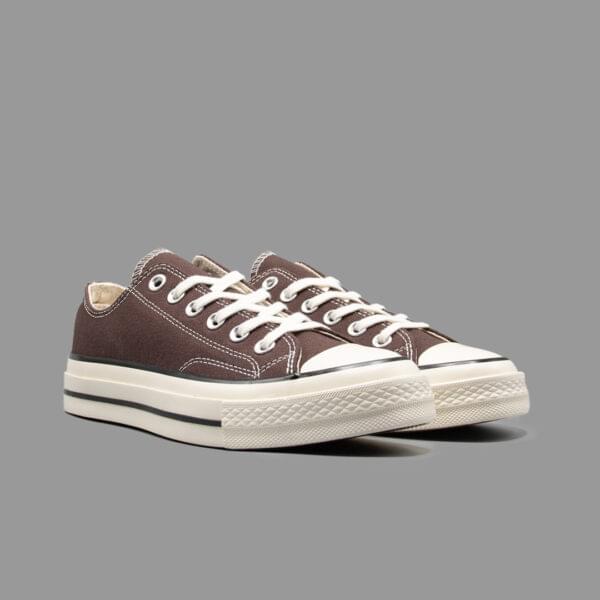 کانورس 1970 قهوه ای ساق کوتاه | Converse 1970s Brown Lowtop - Image 2