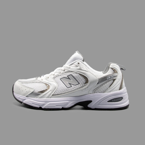 نیوبالانس 530 سفید طوسی | New Balance 530 White Gray