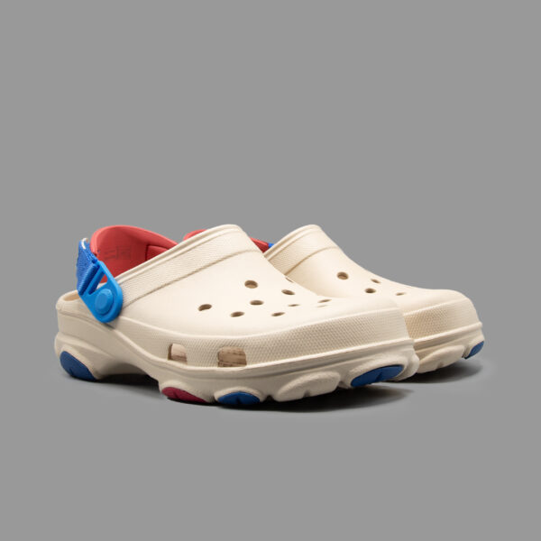 کراکس آل ترین کرم آبی | Crocs All Terrain Cream Blue - Image 3