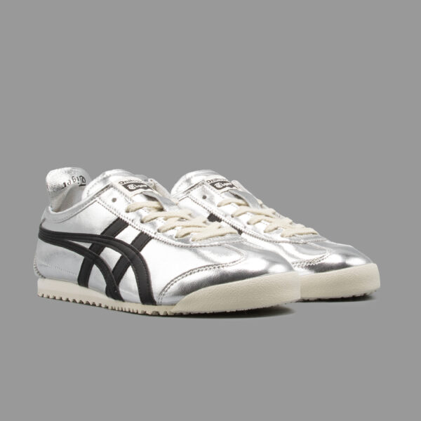 اسیکس اونیتسوکا تایگر مکزیکو 66 نقره ای مشکی | Asics onitsuka Tiger Mexico 66 Silver Black - Image 2