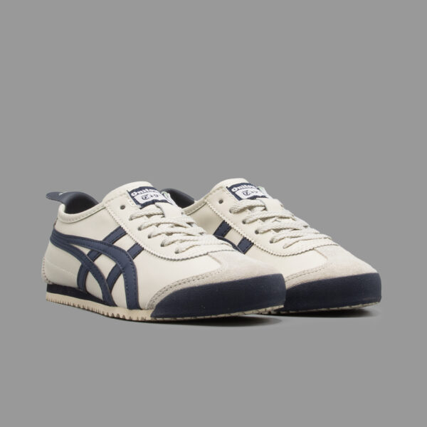 اسیکس اونیتسوکا تایگر مکزیکو 66 کرم سرمه ای | Asics onitsuka Tiger Mexico 66 Cream Navy - Image 2