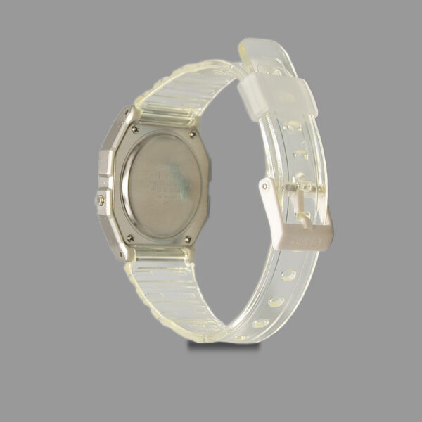 ساعت کاسیو یونیسکس شفاف| Casio F-91WS-7 Unisex Transparent - Image 3