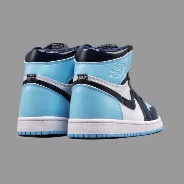 نایکی جردن 1 ساق بلند یو ان سی پیتنت | Nike Jordan 1 Retro High UNC Patent - Image 3