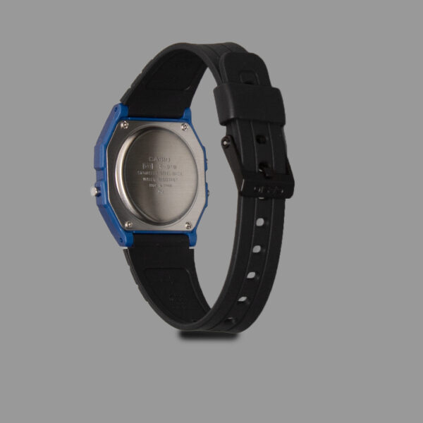 ساعت کاسیو یونیسکس مشکی آبی | Casio F91-W Unisex Black Blue - Image 3