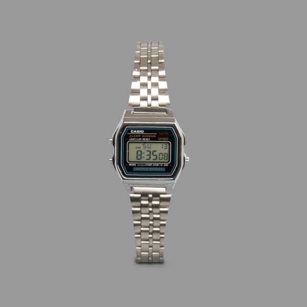 ساعت کاسیو نقره ای زنانه | Casio A159WA-N1D
