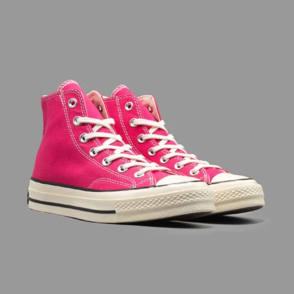 کانورس 1970 سرخابی ساقدار | Converse 1970s Rose Red Hightop - Image 2