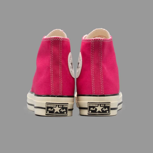 کانورس 1970 سرخابی ساقدار | Converse 1970s Rose Red Hightop - Image 4