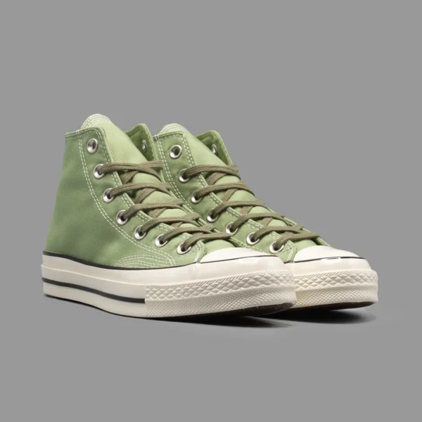 کانورس 1970 سبز پسته ای ساقدار | Converse Chuck Taylor All Star 70 High Utility Green - Image 2