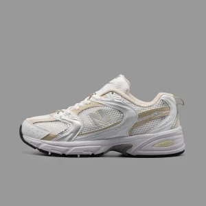 نیوبالانس 530 سفید طلایی | New Balance 530 White Gold